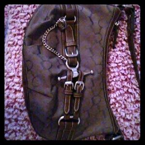 Chaps olive green handbag